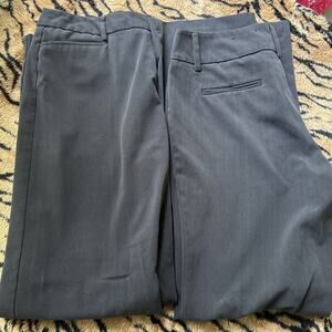 Women’s Black Size 10 Dress/work Pants Set Of 2 Wider Legs, 30-31 Inseam Classic